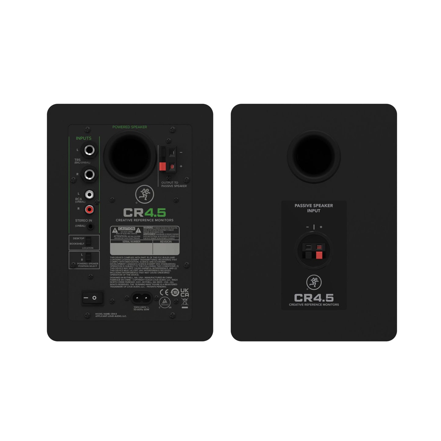 Mackie CR4.5 Studio Monitors