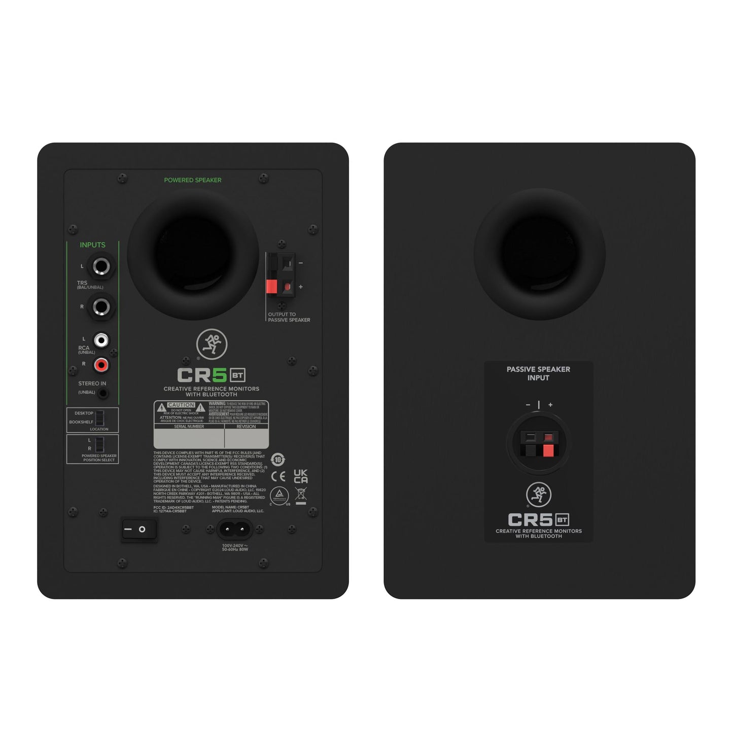 Mackie CR5BT - 5 inch Powered Monitors with Bluetooth