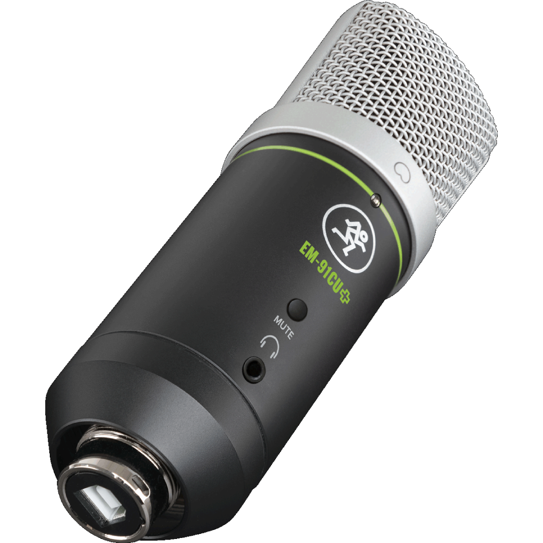 Mackie EM-91CU+ Large Diaphragm USB Condenser Microphone - Loud N Clear