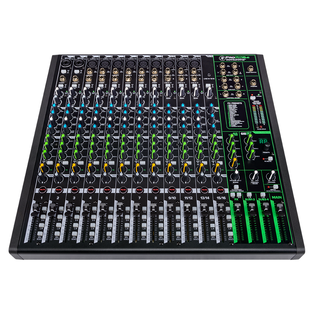 Mackie ProFX16v3 - 16-Channel Professional Mixer w. USB - Loud N Clear