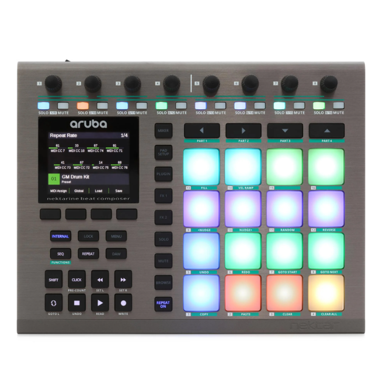 Nektar Aruba Beat Composer and DAW Controller