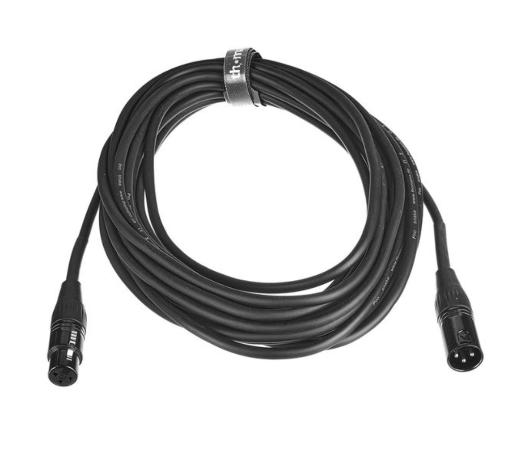 XLR Male - Female 10m Cable