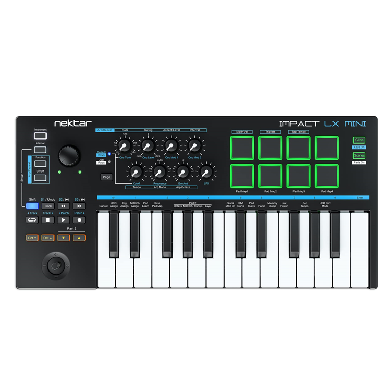 Nektar Impact LX Mini 25-key Keyboard Controller - Loud N Clear