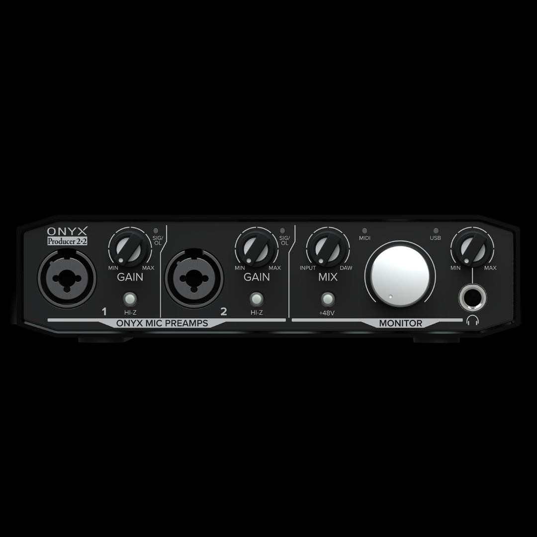 Mackie Onyx Producer Audio Interface - 2X2 USB with MIDI - Loud N Clear