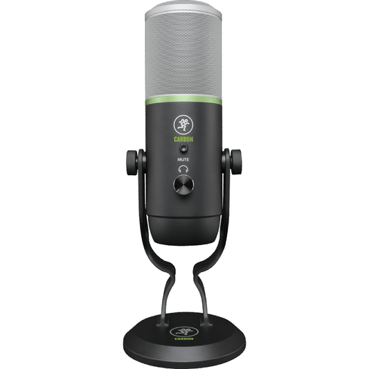mackie carbon - usb condenser microphone (pop filter included)