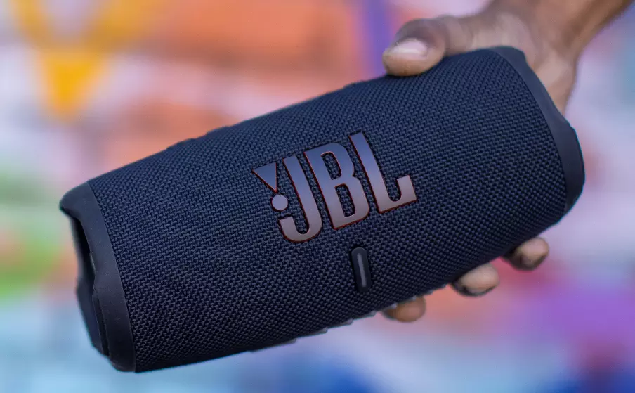 jbl bluetooth wireless portable speaker charge-5 blue