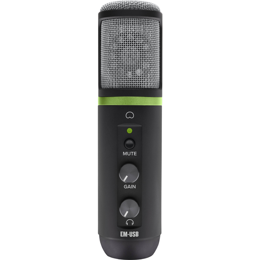 Mackie EM-USB, USB Condenser Microphone - Loud N Clear