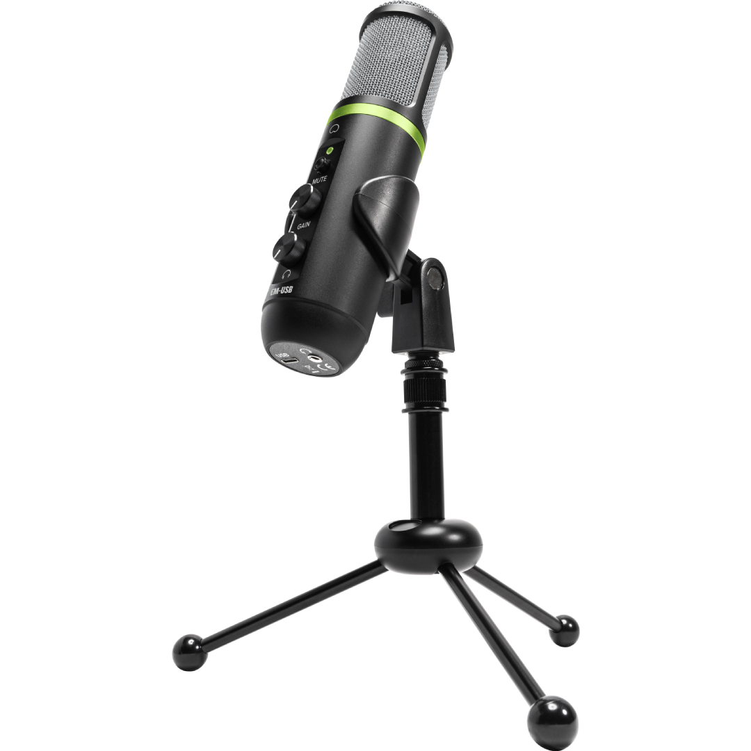 Mackie EM-USB, USB Condenser Microphone - Loud N Clear
