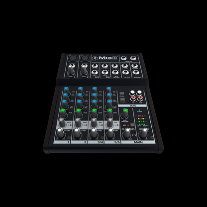 Mackie Mix8 8-Channel Compact Mixer - Loud N Clear