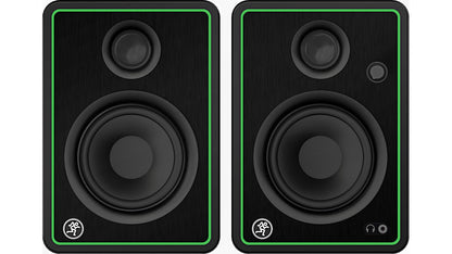 mackie cr4-xbt - 4 inch powered monitors with bluetooth
